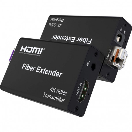 PremiumCord HDMI fiber optic extender 4K@60Hz 4:4:4 HDR up to 20 km