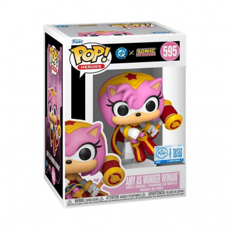 FUNKO POP! Vinyl Figure: DC / Sonic - Amy Rose / Wonder Woman