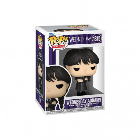 FUNKO POP! Vinyl figuur: Wednesday - Wednesday Addams (Black Coat)