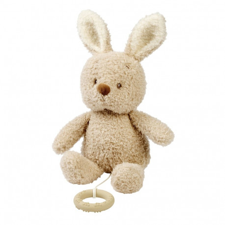 NATTOU Teddy Muusikaline beebimänguasi jänku, 16 cm