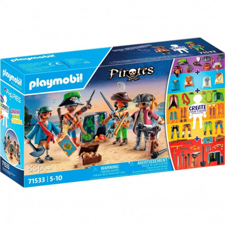 PLAYMOBIL PIRATES Pirates - My Figures 71533
