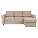 Corner sofa bed INGA beige