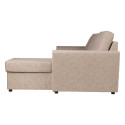 Corner sofa bed INGA beige