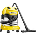 Kärcher WD 4 SV-20, wet/dry vacuum cleaner (yellow/stainless steel)
