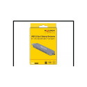 DeLOCK M.2 PCIe SSD with USB-C + Type-A St - External housing