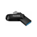 SanDisk Ultra Dual Drive Go 256 GB, USB flash drive (black, USB-A 3.2 Gen 1, USB 3.2 C gene 1)