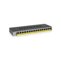 Netgear GS116PP PoE/GE/UNM/16 - 16x PoE+, PoE-Budget 183W