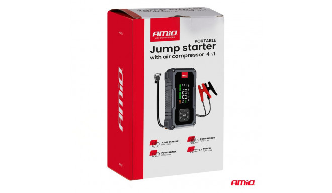 4-ühes käivitusseade 12V 7,2Ah 600A