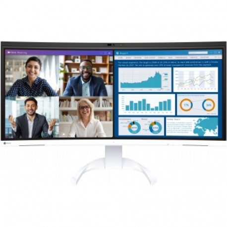 EIZO EV3450X 34.1" IPS 16:9 2440X1440 CURVED USB-C/94W RJ45 CAM (WHITE)