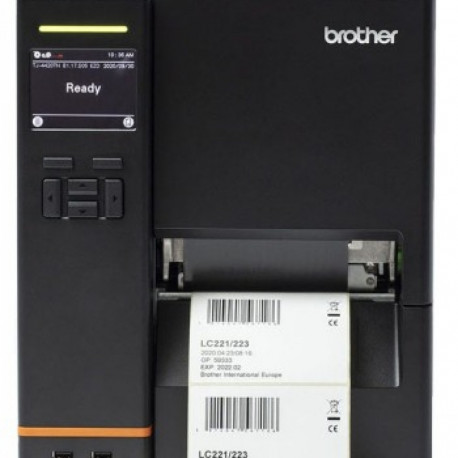 BROTHER TJ-4520TN INDUSTRIAL LABEL THERMO TRANSFER PRINTER, USB, LAN, SERIAL PORT, 300DPI, 12IPS