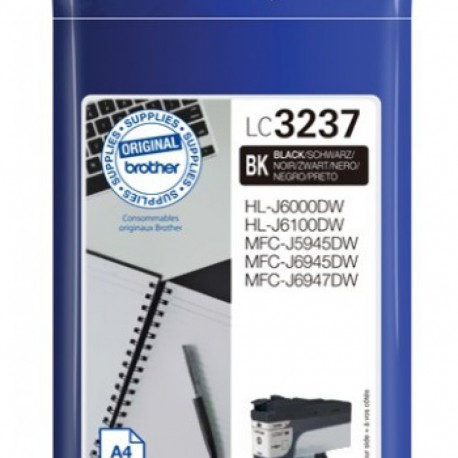 BROTHER LC3237BK TONER BLACK 3000