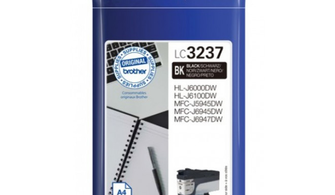 BROTHER LC3237BK TONER BLACK 3000