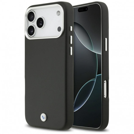 BMW kaitseümbris Sign Full Wrapped Metal MagSafe Apple iPhone 17 Pro Max, must