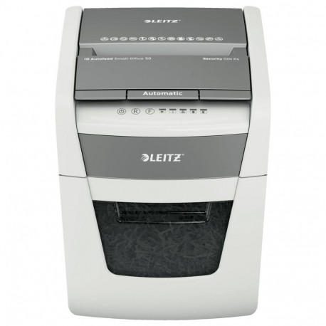 Leitz IQ Autofeed Small Office 50X automaatne paberi hävitaja P4