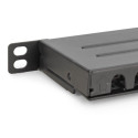 Digitus CAT 6, Class E High Density Patch Panel, shielded, black