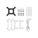 DeepCool LM240 WH Processor Liquid cooling kit 12 cm White 1 pc(s)