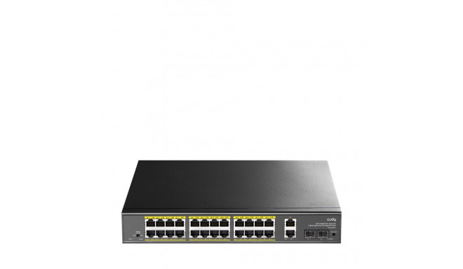 24-GbE PoE switch w/ 2 uplinks CUDY