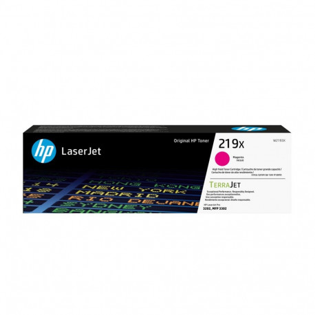 HP 219X suure tootlikkusega magenta originaal LaserJet toonerikassett
