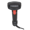 Manhattan Linear CCD Handheld Barcode Scanner, USB, 500mm Scan Depth, IP54 rating, Cable length 1.5m