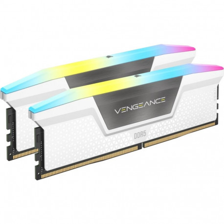 Corsair Vengeance RGB CMH64GX5M2B6000C30W mälumoodul 64 GB 2 x 32 GB DDR5