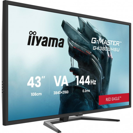 iiyama G-MASTER G4380UHSU-B2 computer monitor 108 cm (42.5") 3840 x 2160 pixels 4K Ultra HD LED Blac