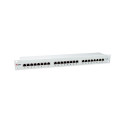 Equip 24-Port Cat.6 Shielded Patch Panel, Light Grey