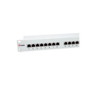 Equip 24-Port Cat.6 Shielded Patch Panel, Light Grey