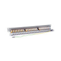 Equip 24-Port Cat.6 Shielded Patch Panel, Light Grey