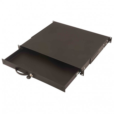 Digitus Lockable drawer for 482.6 mm (19") network and server cabinets, 1U