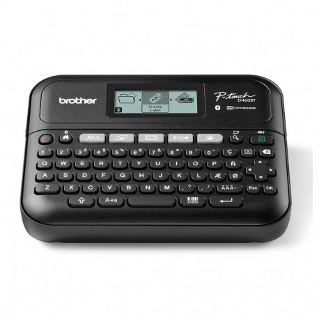 Brother PT-D460BTVP label printer Thermal transfer 180 x 180 DPI 30 mm/sec Wired & Wireless TZe Blue