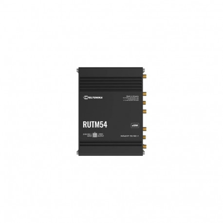 Teltonika RUTM54 wireless router Gigabit Ethernet Dual-band (2.4 GHz / 5 GHz) 5G Black