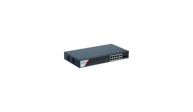 Hikvision DS-3E1512HP-SI-8P2T2F network switch Managed Gigabit Ethernet (10/100/1000) Power over Eth