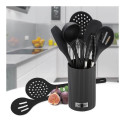 Kitchen utensils MAESTRO MR-1542-BLACK 8 elements Black