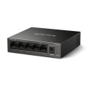 Mercusys MS105GS - Desktop switch, 5 Gigabit ports, black