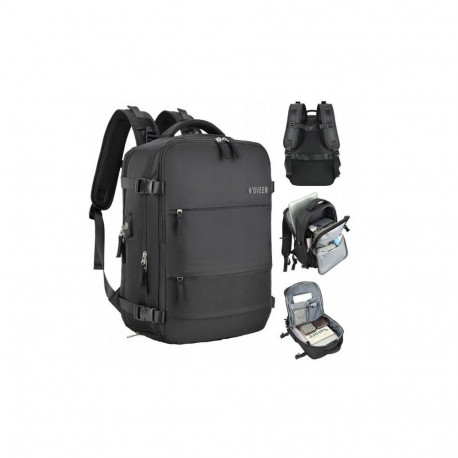 NOVEEN CTB400 Black Cabin Travel Backpack 40x20x25