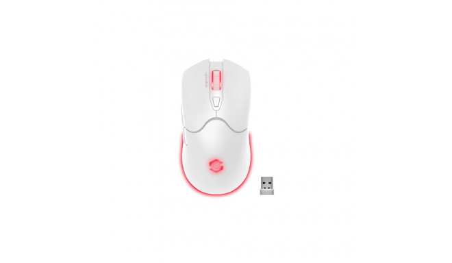 VELOX Rechargeable RGB Gaming Mouse - Wireless, white