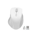 LIBERA Rechargeable Mouse - Wireless, Bluetooth, Silent, white