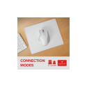 LIBERA Rechargeable Mouse - Wireless, Bluetooth, Silent, white