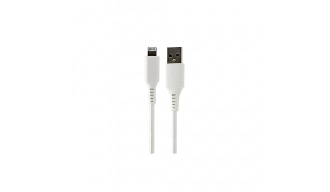 USB-A to Lightning Cable, white