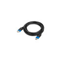 Lanberg CA-HDMI-30CC-0030-BK HDMI kaabel 3 m HDMI Type A (Standard) must