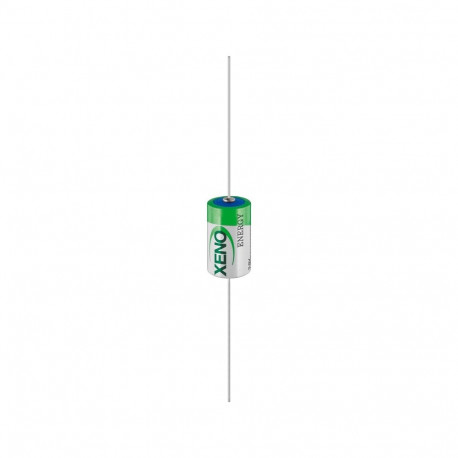 Xeno-Energy 1/2 AA (Mignon)/ER14252/XL-050F/AX aku – 1200 mAh juhtmega (aksiaalne)