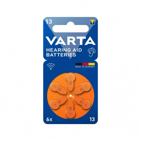 Varta PR48 (13) patarei, 6 tk blisterpakendis