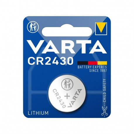 Varta CR2430 (6430) patarei, 1 tk blisterpakendis