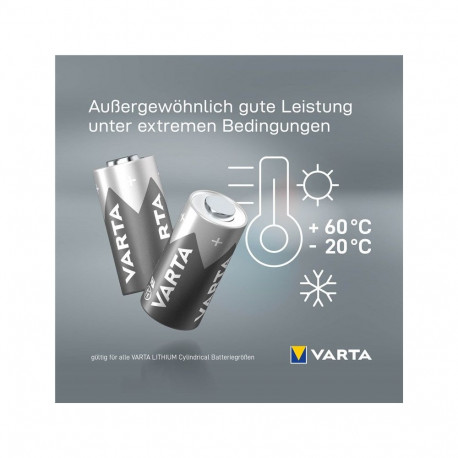 Varta 2CR1/3N/1/3 N (6231) Battery, 1 pc. in blister