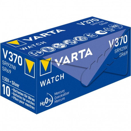 Varta SR69 (V370) patarei, 10 tk karbis