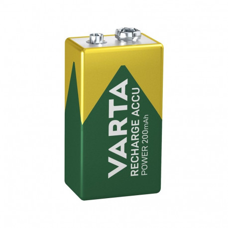 Varta 9 V Block/6HR61 (56722) laetav – 200 mAh, 1 tk blisterpakendis