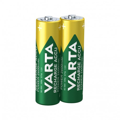 Varta AA (Mignon)/HR6 (5716) Rechargeable - 2600 mAh, 2 pcs. in blister