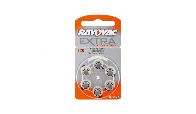 Rayovac PR48/13A patarei, 6 tk blisterpakendis