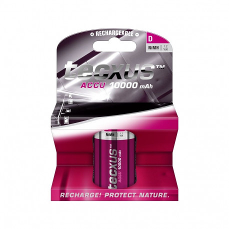 Tecxus D (Mono)/HR20 Rechargeable - 10000 mAh, 1 pc. in blister