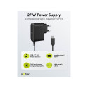 Goobay toiteallikas Raspberry Pi 5 jaoks, 27 W, GaN, must